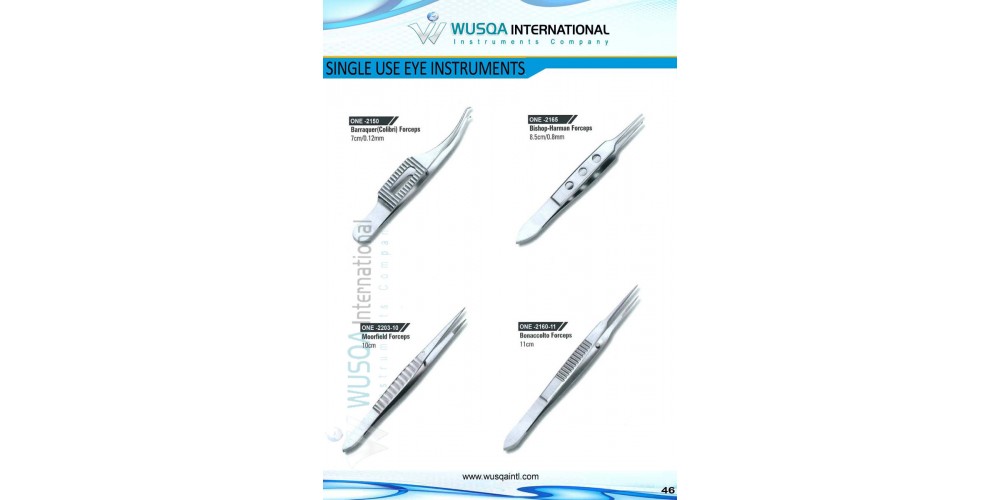 Single Use Eye Instruments